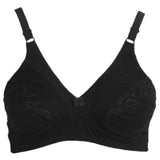 Women's Cotton Bra - Black, Women, Bras, Chase Value, Chase Value