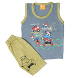 Boys Sando Suit - Light Blue, Boys Sets & Suits, Chase Value, Chase Value