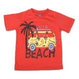 Boys Half Sleeves Jersey T-Shirt - Rust, Kids, Boys T-Shirts, Chase Value, Chase Value
