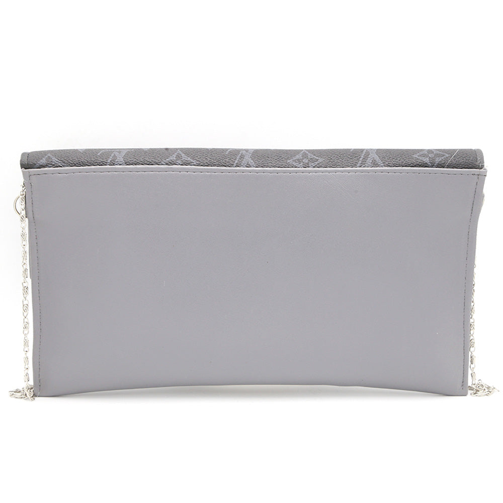 Womens Clutch Kam-244 - Grey, Women, Clutches, Chase Value, Chase Value