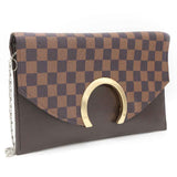 Womens Clutch Kam-244 - Coffee, Women, Clutches, Chase Value, Chase Value