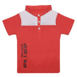 Boys Half Sleeves Fashion T-Shirt -Dark Pink, Kids, Boys T-Shirts, Chase Value, Chase Value