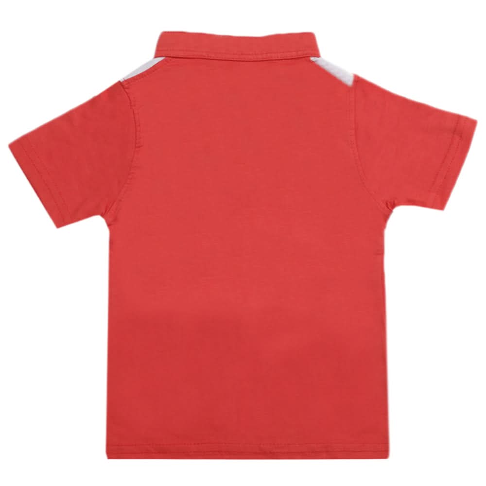 Boys Half Sleeves Fashion T-Shirt -Dark Pink, Kids, Boys T-Shirts, Chase Value, Chase Value
