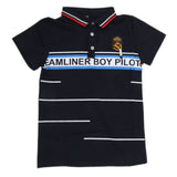 Boys Half Sleeves Polo T-Shirt - Navy Blue, Kids, Boys T-Shirts, Chase Value, Chase Value