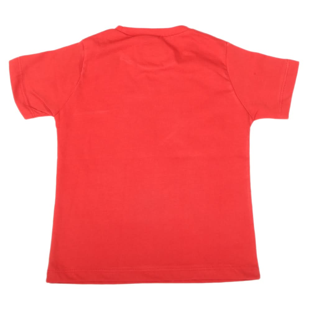 Boys Half Sleeves Jersey T-Shirt - Rust, Kids, Boys T-Shirts, Chase Value, Chase Value