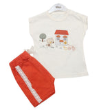 Newborn Girls Suit - Orange, Kids, Newborn Girls Sets And Suits, Chase Value, Chase Value