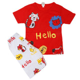 Boys Half Sleeves Short Suit - Red, Kids, Boys Sets And Suits, Chase Value, Chase Value