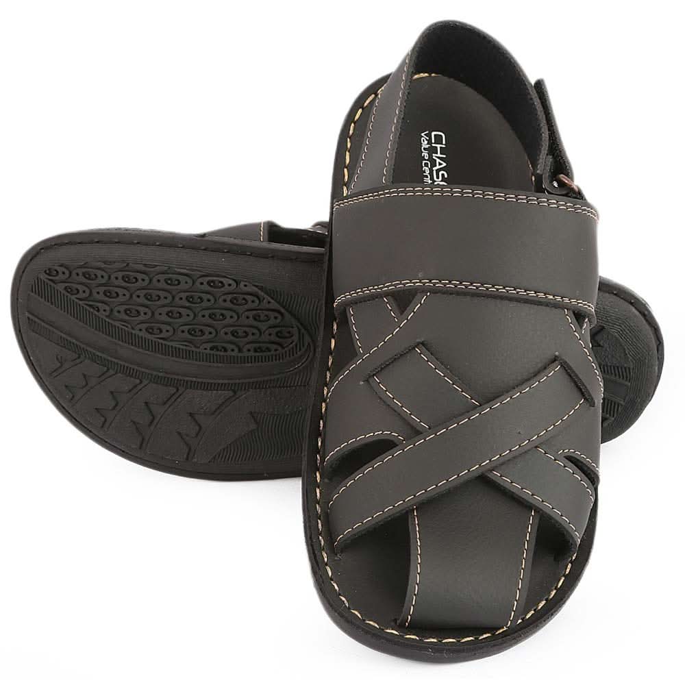 Men's Sandal (1209) - Black, Men, Sandals, Chase Value, Chase Value