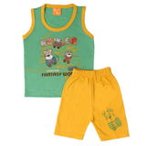 Boys Sando Suit - Green, Kids, Boys Sets And Suits, Chase Value, Chase Value