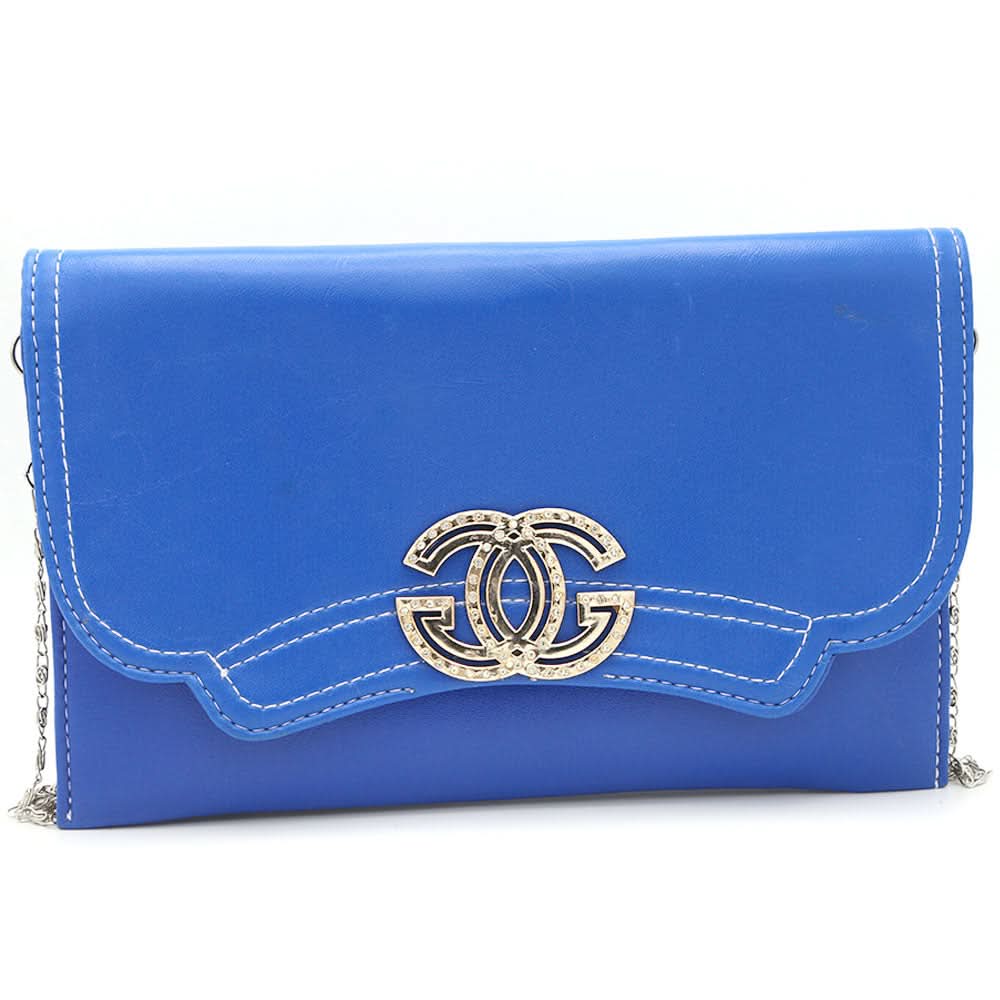 Ladies Clutch K-2088 - Royal Blue, Women, Clutches, Chase Value, Chase Value