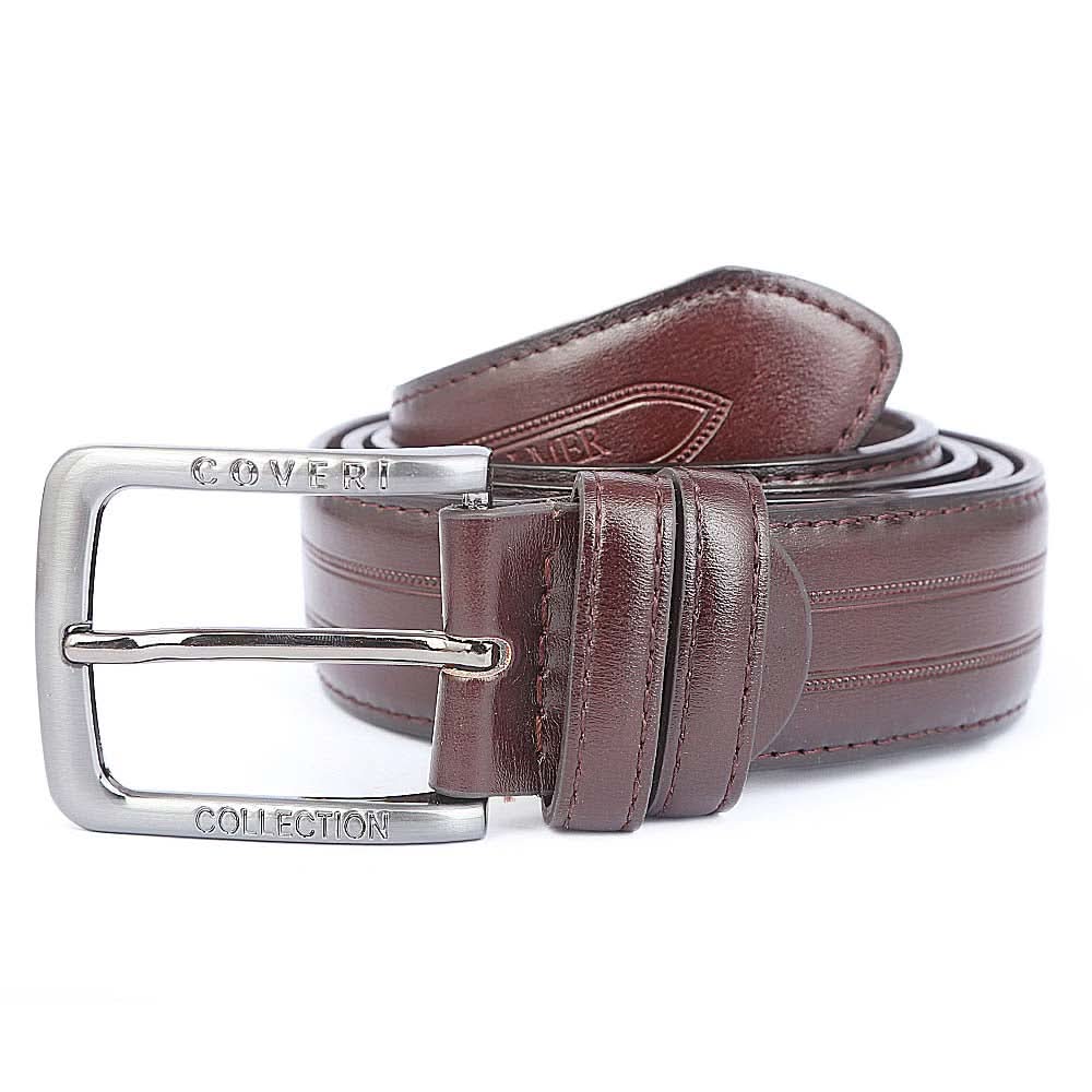 Men's Belt - Coffee, Men, Belt, Chase Value, Chase Value
