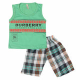 Boys 2 Pcs Suit Sando - Green, Kids, Boys Sets And Suits, Chase Value, Chase Value