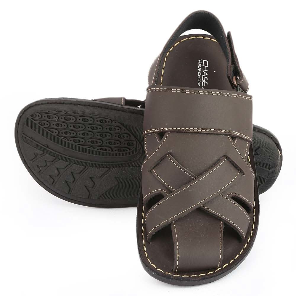 Men's Sandal (1209) - Brown, Men, Sandals, Chase Value, Chase Value