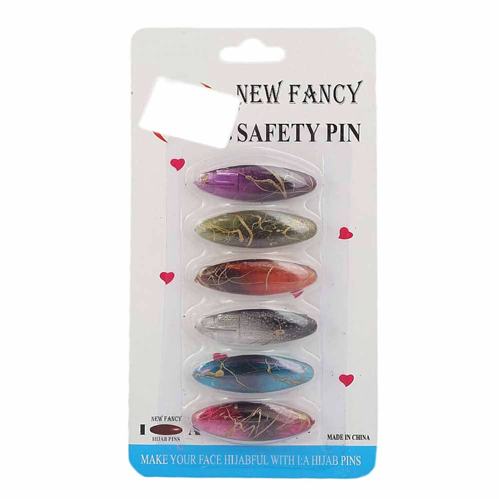 Scarf Pin 6 Pcs - Multi, Women, Scarf Pins & Brooches, Chase Value, Chase Value