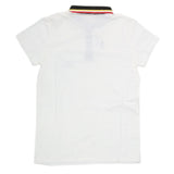 Boys Half Sleeves Polo T-Shirt - White, Kids, Boys T-Shirts, Chase Value, Chase Value