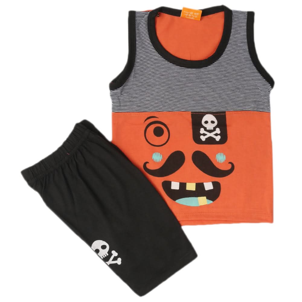 Boys Sando Suit - Peach, Kids, Boys Sets And Suits, Chase Value, Chase Value