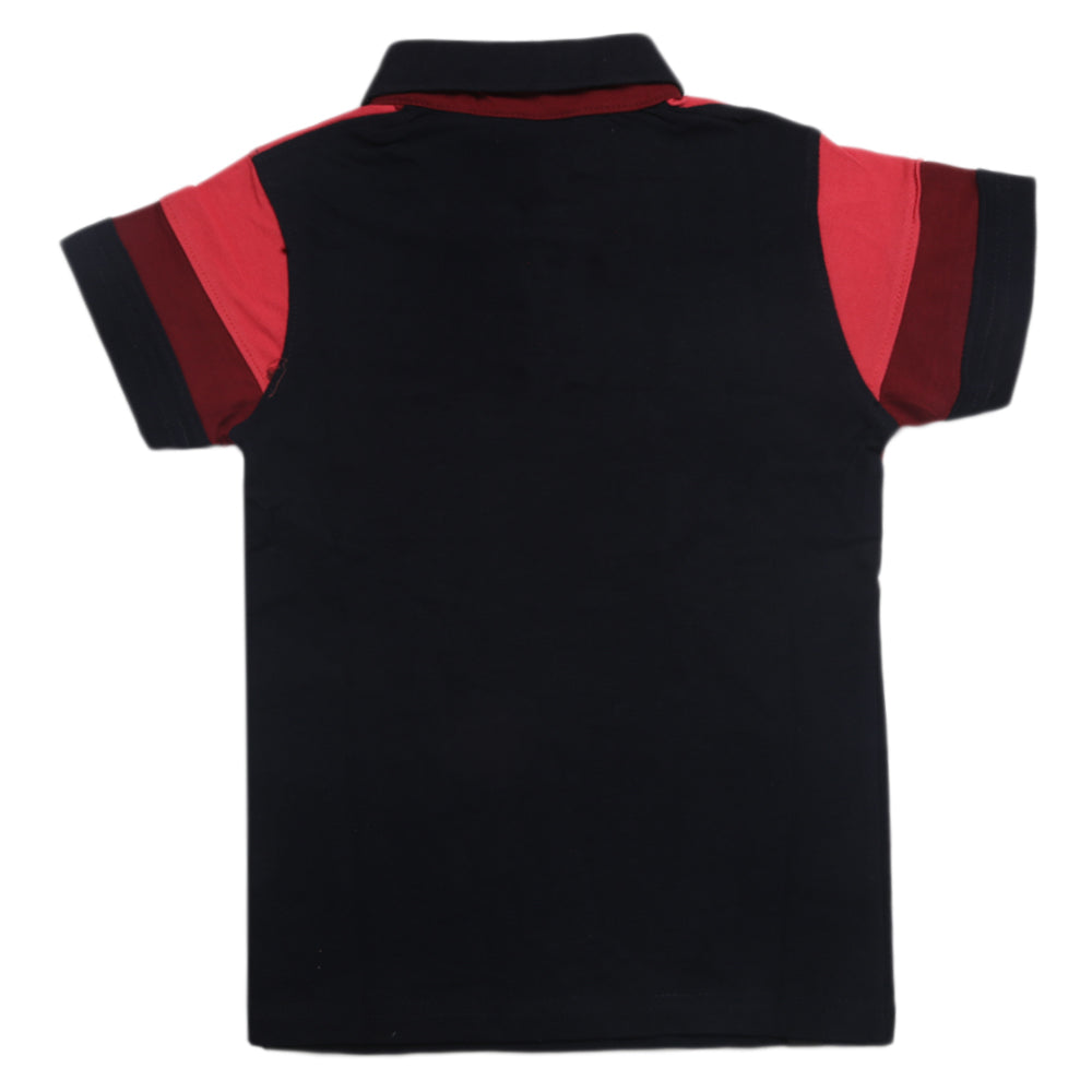 Boys Half Sleeves Polo T-Shirt - Pink, Boys T-Shirts, Chase Value, Chase Value