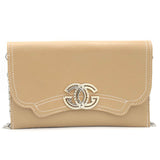 Ladies Clutch K-2088 - Beige, Women, Clutches, Chase Value, Chase Value