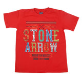 Boys Half Sleeves T-Shirt 3980 - Red, Kids, Boys T-Shirts, Chase Value, Chase Value