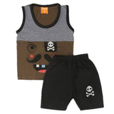 Boys Sando Suit - Dark Green, Kids, Boys Sets And Suits, Chase Value, Chase Value