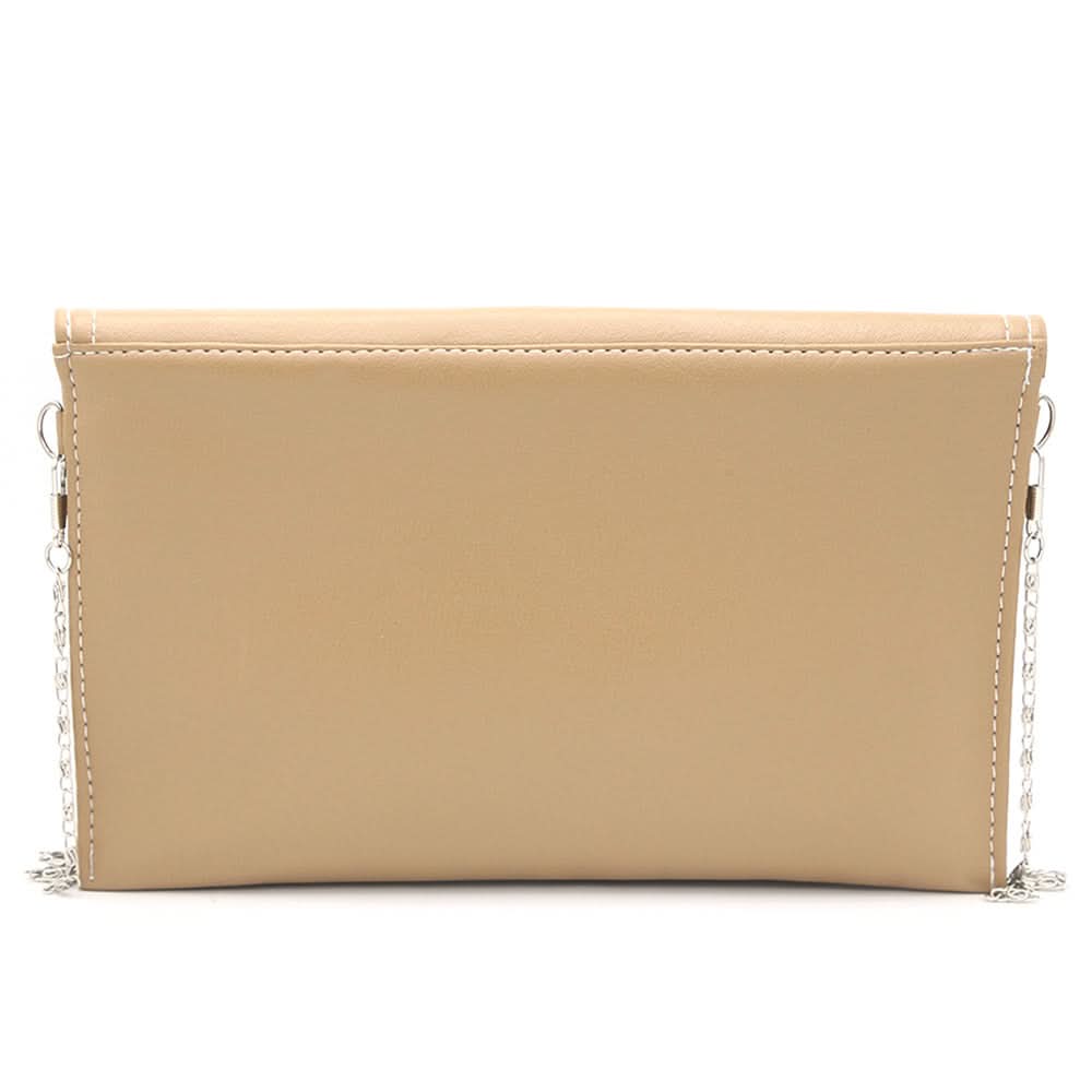 Ladies Clutch K-2088 - Beige, Women, Clutches, Chase Value, Chase Value