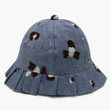 Girls Floppy Cap - Steel Blue, Girls Caps & Hats, Chase Value, Chase Value