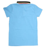 Boys Half Sleeves Polo T-Shirt - Blue, Kids, Boys T-Shirts, Chase Value, Chase Value