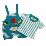 Newborn Boys Romper - Steel Green, Newborn Boys Rompers, Chase Value, Chase Value