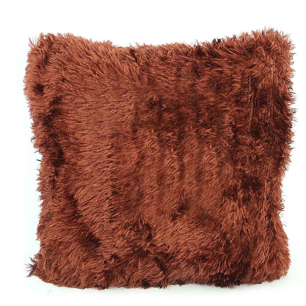 Fur Cushion - Brown, Home & Lifestyle, Cushions And Pillows, Chase Value, Chase Value