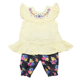 Newborns Half Sleeves Girls Suit - Yellow, Kids, Newborn Girls Sets And Suits, Chase Value, Chase Value