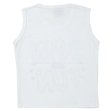 Girl's Sando T-Shirts - White, Kids, Girls T-Shirts, Chase Value, Chase Value