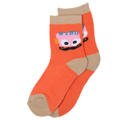Kids Winter Socks - RS481 - Orange - A, Kids, Boys Socks, Kids, Girls Socks, Chase Value, Chase Value
