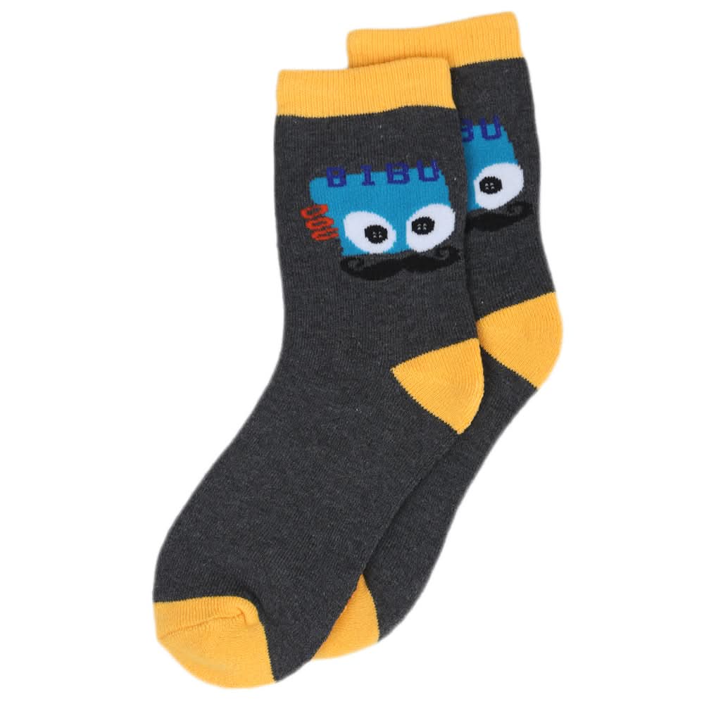 Kids Winter Socks - RS481 - Dark Grey - A, Kids, Boys Socks, Kids, Girls Socks, Chase Value, Chase Value