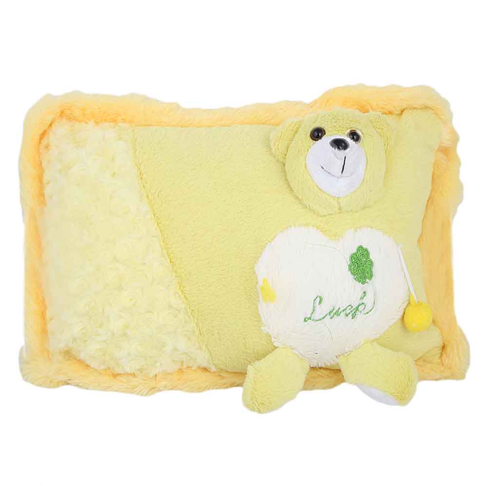 Velvet Pillow - Yellow, Home & Lifestyle, Cushions And Pillows, Chase Value, Chase Value
