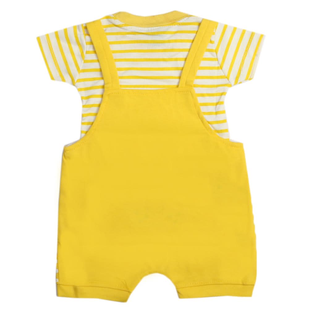 Newborn Boys Romper - Yellow, Newborn Boys Rompers, Chase Value, Chase Value