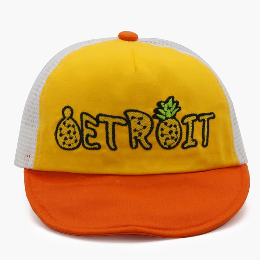 Kids P-Cap - Yellow, Boys Caps & Hats, Chase Value, Chase Value