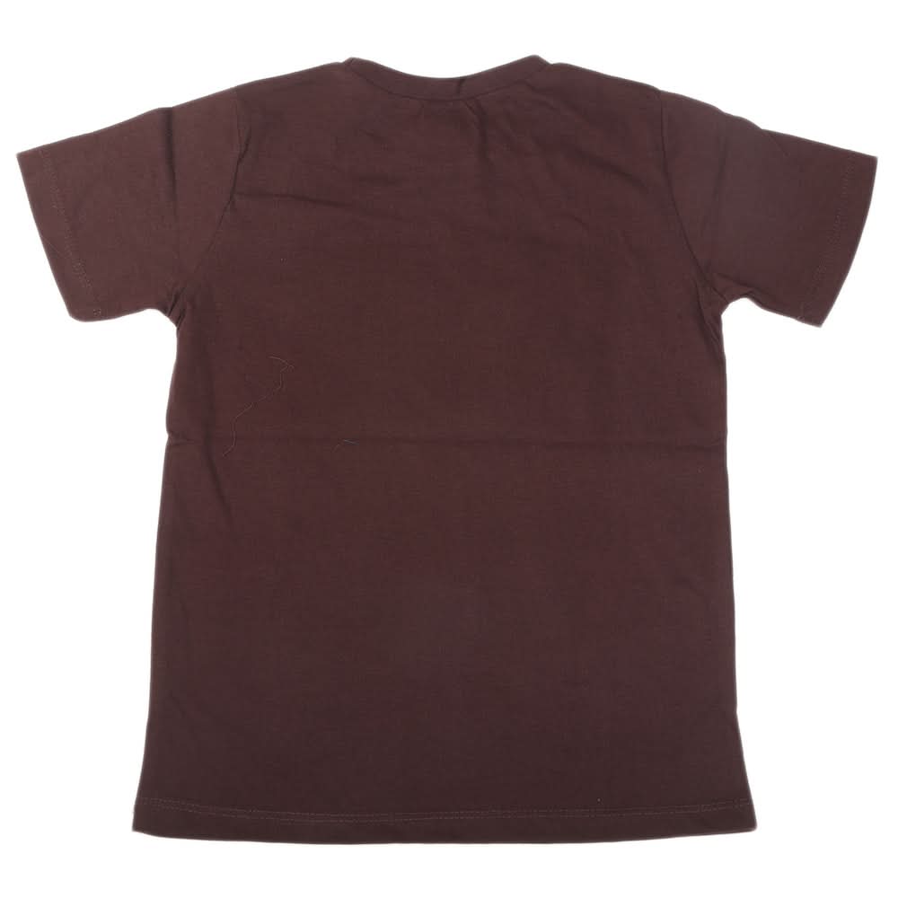 Boys Half Sleeves Jersey T-Shirt 4150 - Brown, Kids, Boys T-Shirts, Chase Value, Chase Value