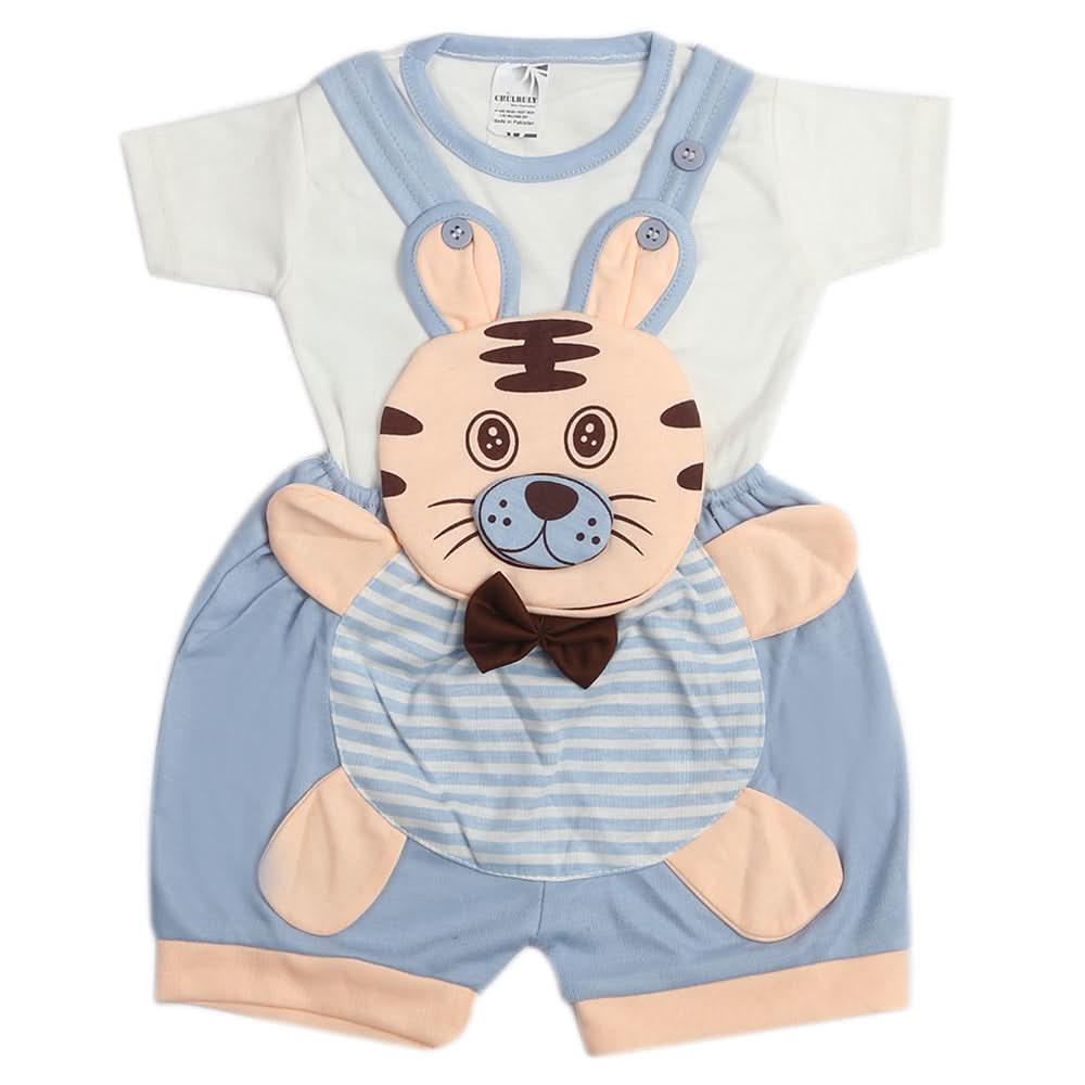 Newborn Boys Romper - Blue, Newborn Boys Rompers, Chase Value, Chase Value