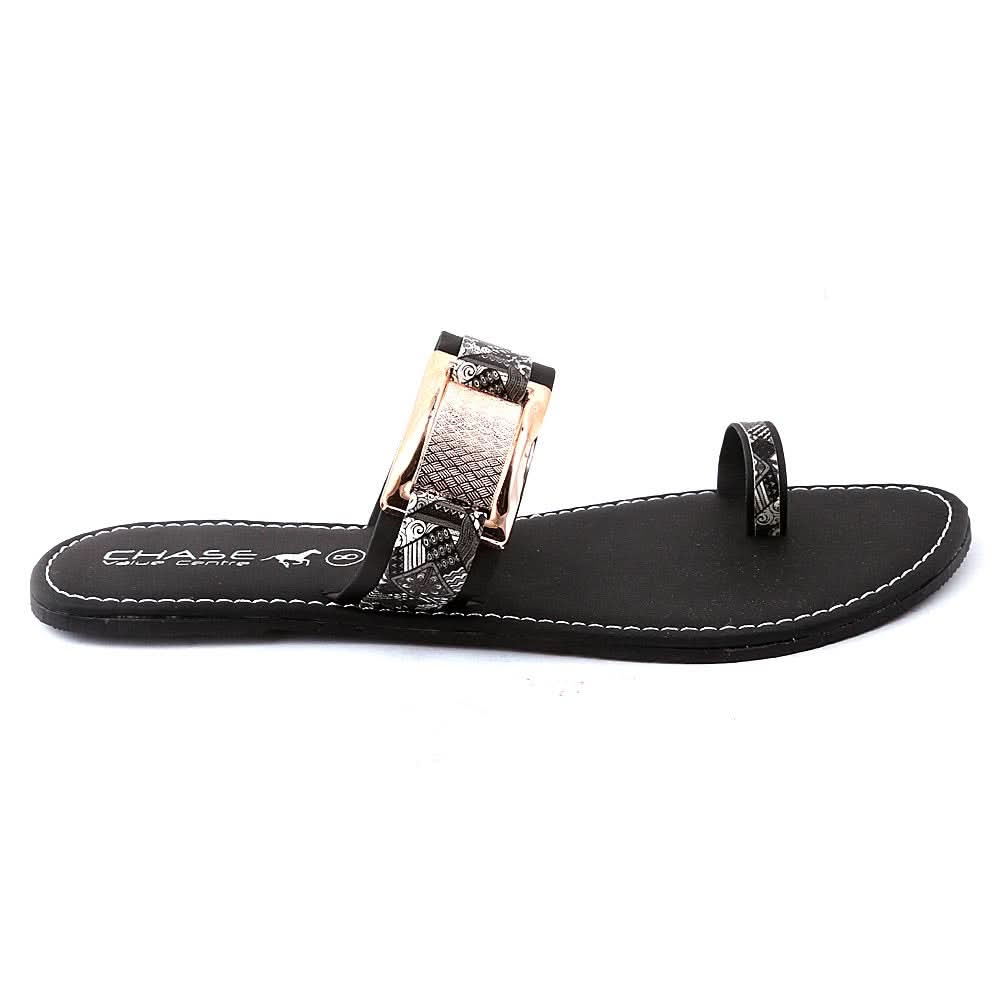 Women's Slipper (KL-030) - Black, Women, Slippers, Chase Value, Chase Value