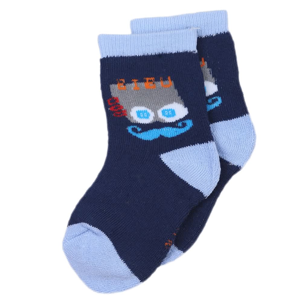 Kids Winter Socks - RS481 - Navy Blue - A, Kids, Boys Socks, Kids, Girls Socks, Chase Value, Chase Value