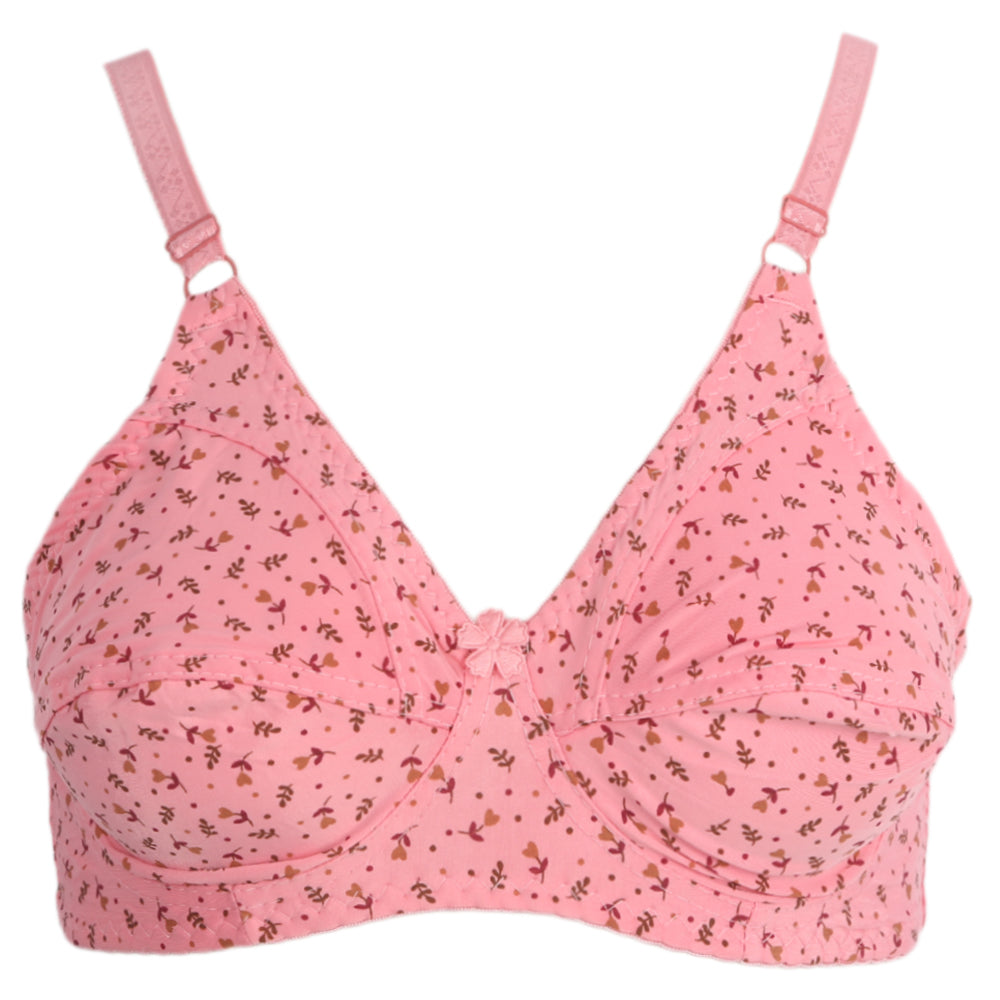 Women's Cotton Bra - Dark Pink, Women, Bras, Chase Value, Chase Value