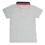 Boys Half Sleeves Polo T-Shirt - Light Grey, Kids, Boys T-Shirts, Chase Value, Chase Value