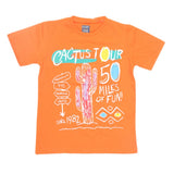 Boys Half Sleeves T-Shirt 3979 - Orange, Kids, Boys T-Shirts, Chase Value, Chase Value