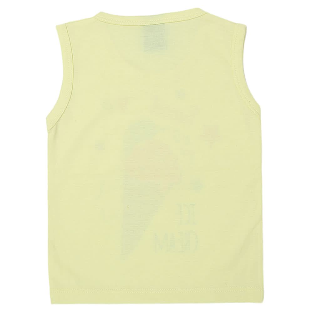 Girl's Sando T-Shirts - Yellow, Kids, Girls T-Shirts, Chase Value, Chase Value