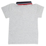 Boys Half Sleeves Polo T-Shirt - Grey, Kids, Boys T-Shirts, Chase Value, Chase Value