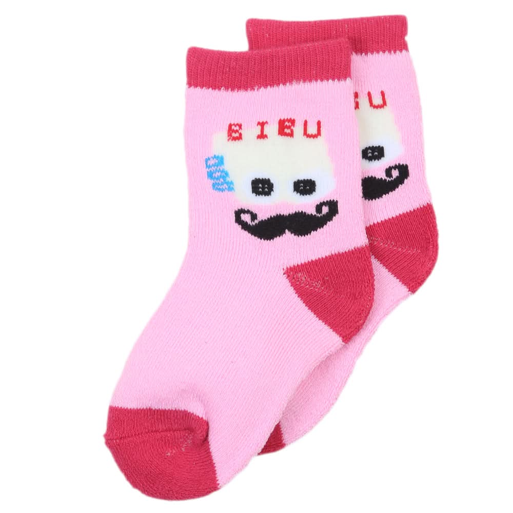 Kids Winter Socks - RS481 - Pink - A, Kids, Boys Socks, Kids, Girls Socks, Chase Value, Chase Value