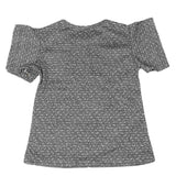 Girls Half Sleeves T-Shirt ST-03 - Grey, Kids, Girls T-Shirts, Chase Value, Chase Value
