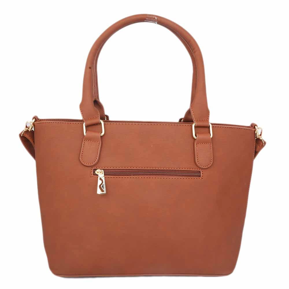 Women's Handbag (9728) 3 Pcs - Brown, Women, Bags, Chase Value, Chase Value