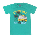 Boys Half Sleeves Jersey T-Shirt 4159 - Green, Kids, Boys T-Shirts, Chase Value, Chase Value