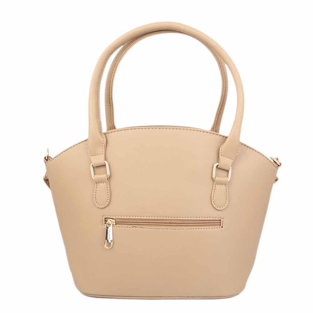 Women's Handbag (5203) 3 Pcs - Apricot, Women, Bags, Chase Value, Chase Value